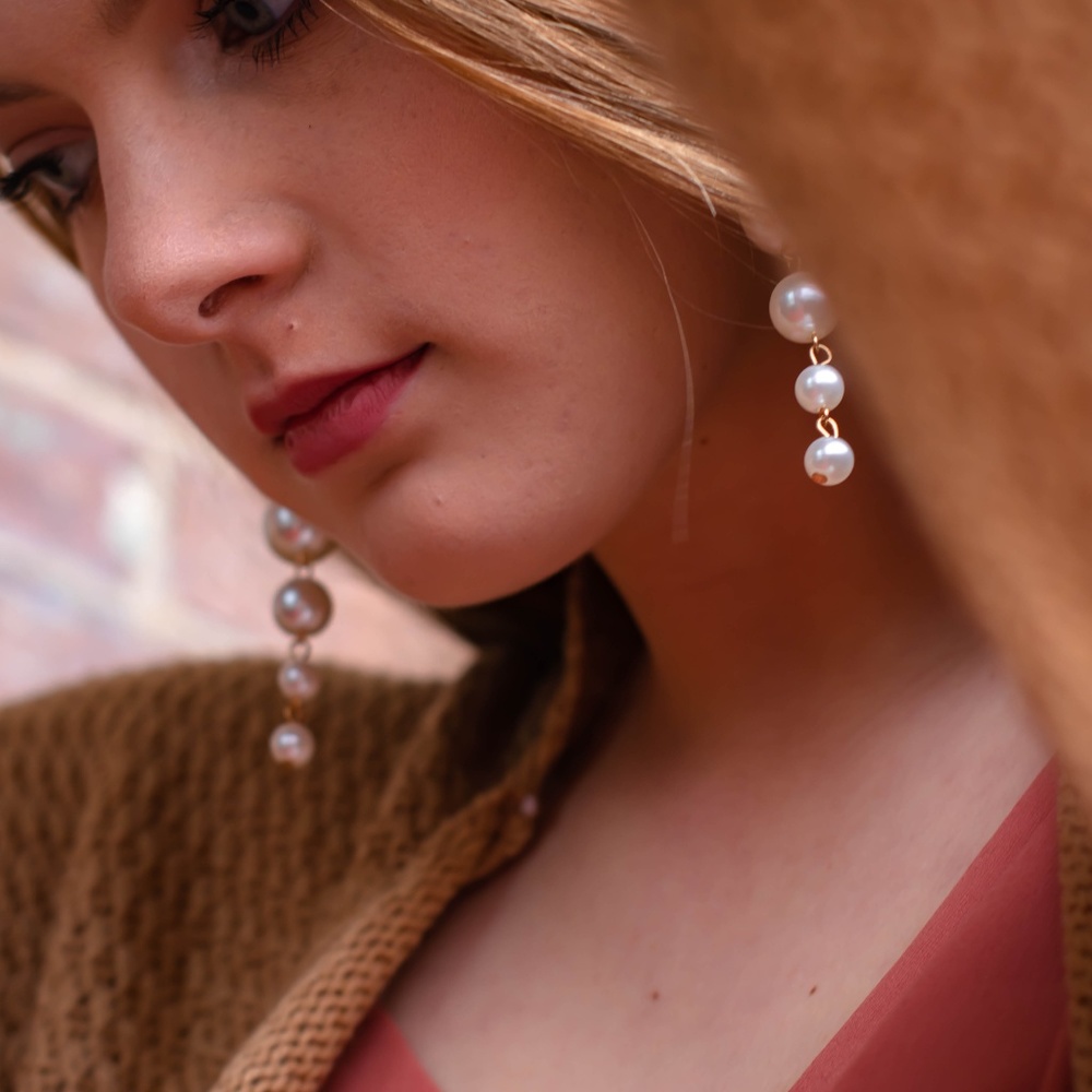 Pearl Earrings - Picture 5 of 7